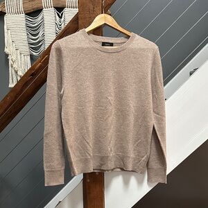 quince oatmeal cashmere sweater medium